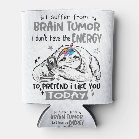 Brain Tumor Awareness Month Ribbon Gifts Blikjeskoeler (Voorkant)