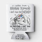 Brain Tumor Awareness Month Ribbon Gifts Blikjeskoeler (Achterkant)