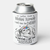 Brain Tumor Awareness Month Ribbon Gifts Blikjeskoeler (Blikje Achterkant)