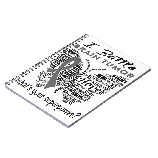 Brain Tumor Awareness Month Ribbon Gifts Notitieboek (Linkerzijde)