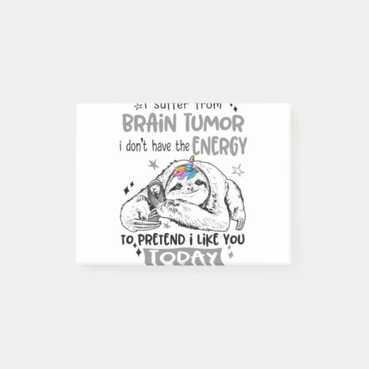 Brain Tumor Awareness Month Ribbon Gifts Post-it® Notes (Voorkant)