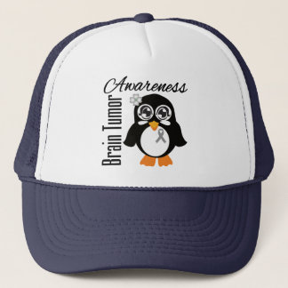 Brain Tumor Awareness Penguin Trucker Pet