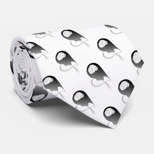 Brain Tumor Awareness Stropdas (Opgerold)