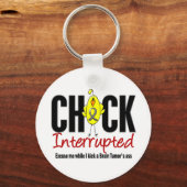 Brain Tumor Chick onderbroken Sleutelhanger (Voorkant)