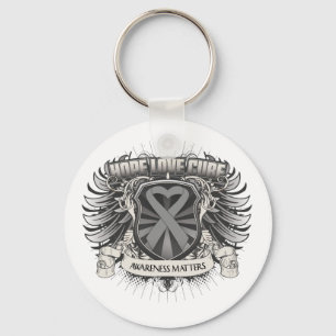 Brain Tumor Hope Love Cure Sleutelhanger