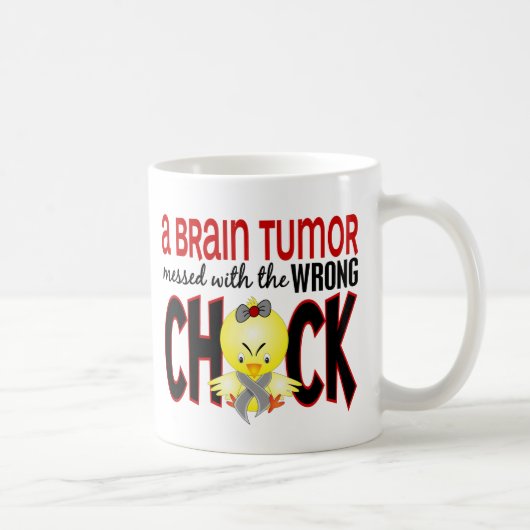 Brain Tumor met de verkeerde meid Koffiemok (Rechts)