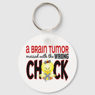 Brain Tumor met de verkeerde meid Sleutelhanger
