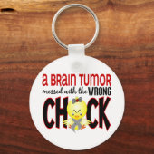 Brain Tumor met de verkeerde meid Sleutelhanger (Voorkant)