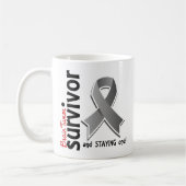 Brain Tumor Survivor 19 Koffiemok (Links)