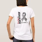 Brain Tumor Survivor 19 T-shirt (Achterkant)