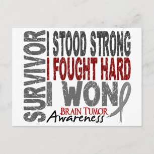 Brain Tumor Survivor 4 Briefkaart