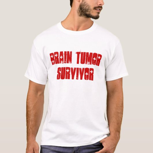 Brain Tumor Survivor T-shirt (Voorkant)