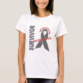 Brain Tumor Survivor T-shirt (Voorkant)