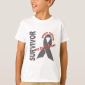 Brain Tumor Survivor T-shirt (Voorkant)