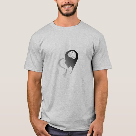 Brain Tumor Survivor (Unisex) T-shirt (Voorkant)