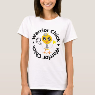 Brain Tumor Warrior Chick T-shirt