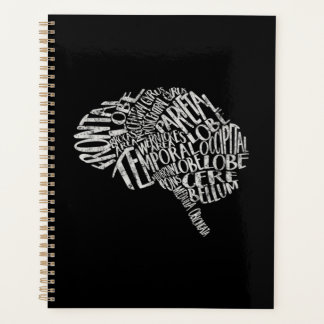 Brain Typografie RN Neurowetenschap Planner