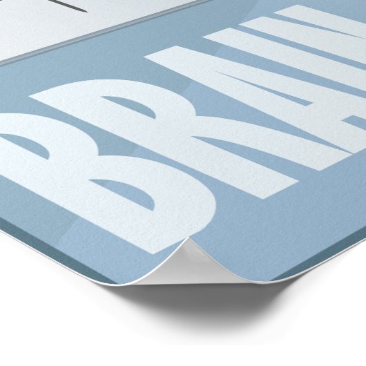 Brain Wall Poster (Hoek)