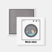 Brain Wash Magnet (Voorkant / Achterkant)