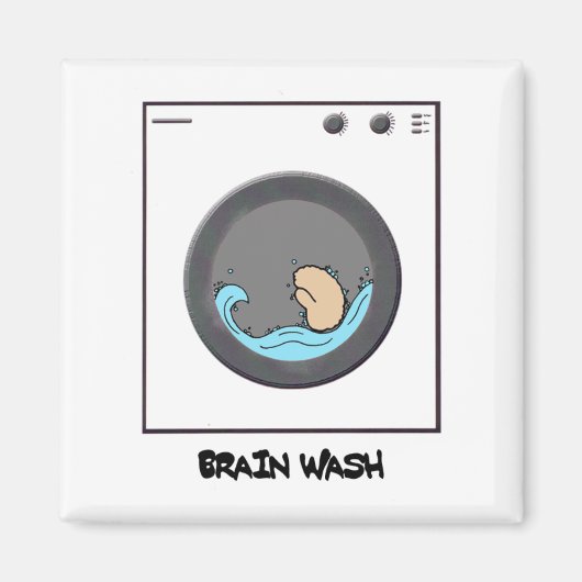 Brain Wash Magnet (Voorkant)
