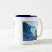 Brain Wave Tweekleurige Koffiemok (Voorkant rechts)