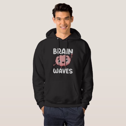 Brain Waves Hoodie (Voorkant volledig)