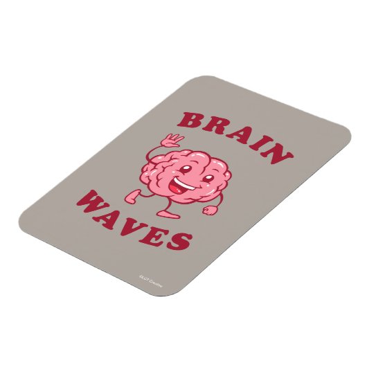 Brain Waves Magneet (Linkerzijde)
