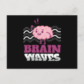 Brain Waves Neurology Science Briefkaart (Voorkant)