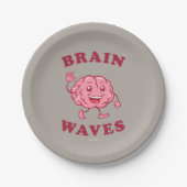 Brain Waves Papieren Bordje (Voorkant)
