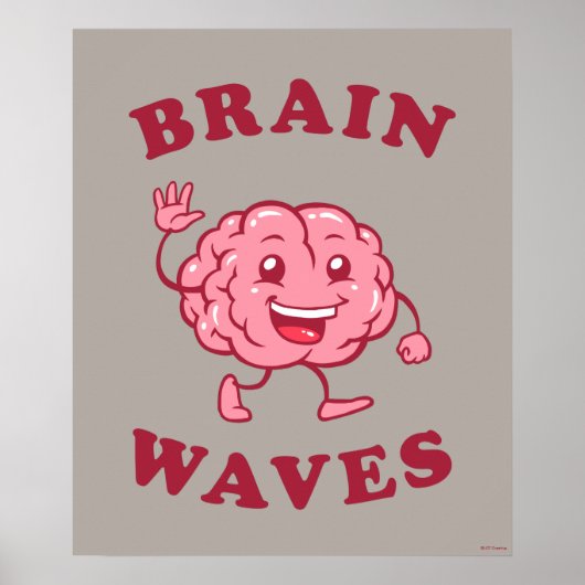 Brain Waves Poster (Voorkant)