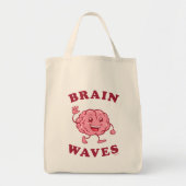 Brain Waves Tote Bag (Voorkant)