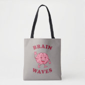 Brain Waves Tote Bag (Voorkant)