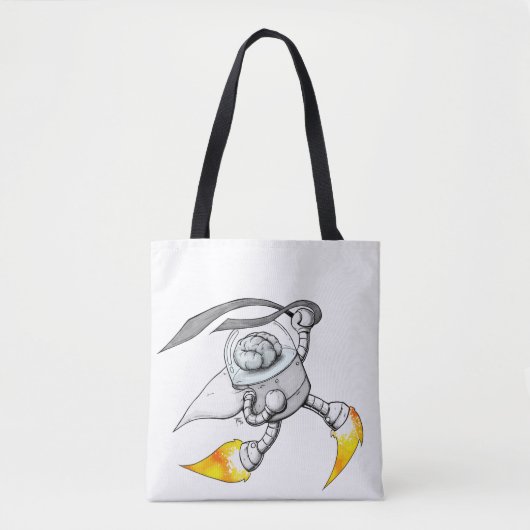 BrainBot Tote Bag (Voorkant)