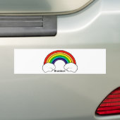 Brainbow Bumpersticker (Op auto)