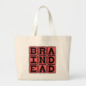 Braindead, niet veel boven grote tote bag (Voorkant)