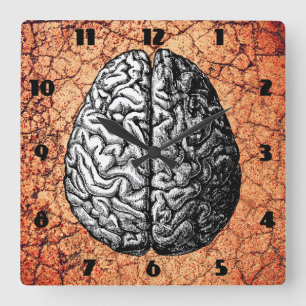 BRAINDRAWING VIERKANTE KLOK