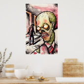 "Braineaters" Poster (Keuken)