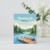 Brainerd, Minnesota Briefkaart (Staand voorkant)