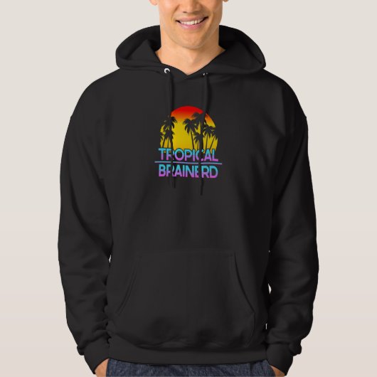 Brainerd Minnesota Funny Ironic Weather Hoodie (Voorkant)
