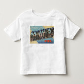 Brainerd, Minnesota - Grote lettertjes Kinder Shirts (Voorkant)