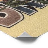 Brainerd, Minnesota - Grote lettertjes Poster (Hoek)