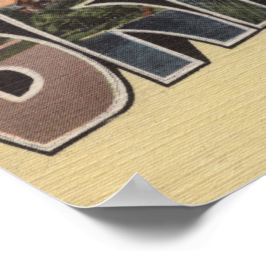 Brainerd, Minnesota - Grote lettertjes Poster (Hoek)