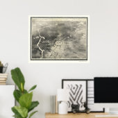 Brainerd, MN Panoramic Map - 1914 Poster (Thuiskantoor)