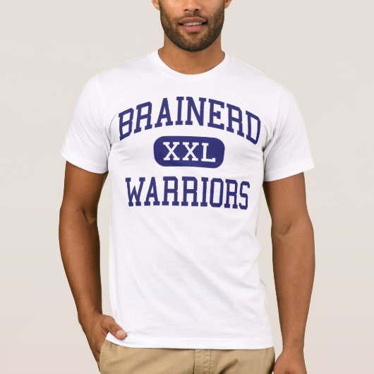 Brainerd - Warriors - High - Brainerd Minnesota T-shirt (Voorkant)