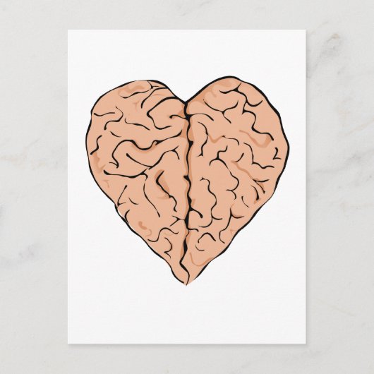 Brainheart Briefkaart (Voorkant)