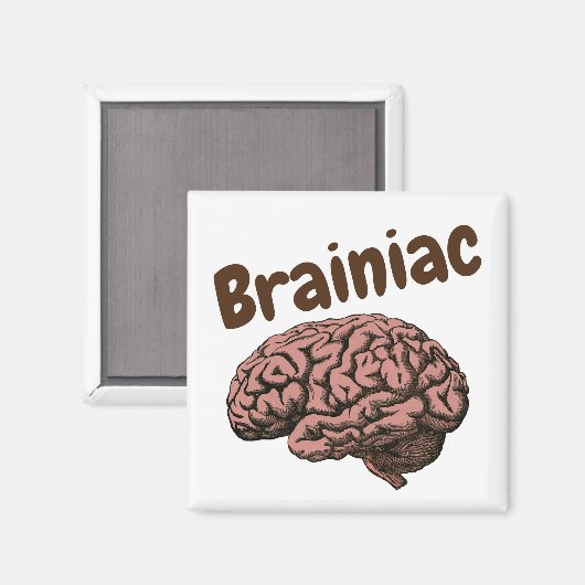 Brainiac Magnet (Voorkant / Achterkant)