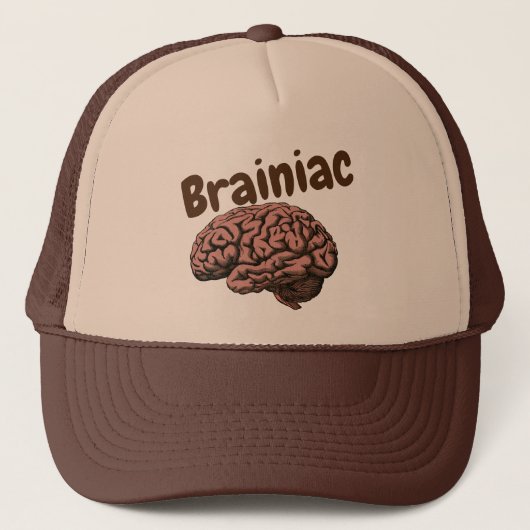 Brainiac Trucker Hat Trucker Pet (Voorkant)