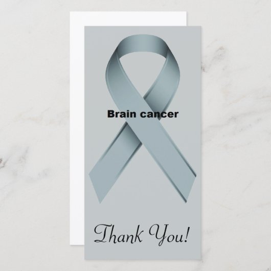 Brainkanker Bedankkaart (Voorkant / Achterkant)