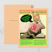 BRAINLADY en vrienden Old MaBell Briefkaart (Voorkant / Achterkant)