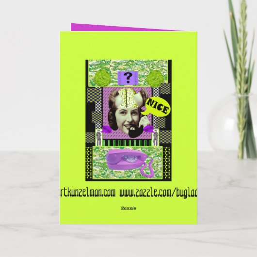 BRAINLADY WENSKAART KAART (Achterkant)